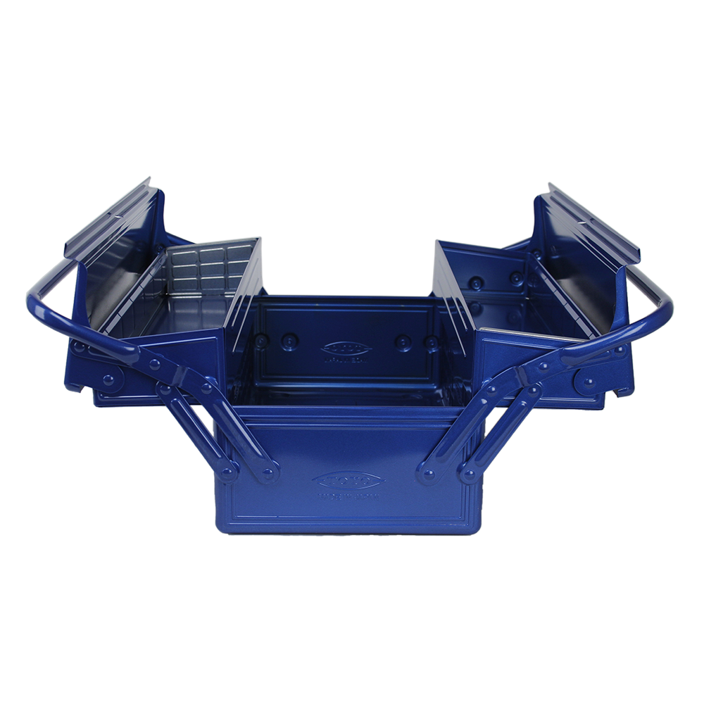 toyo large cantilever blue tool box