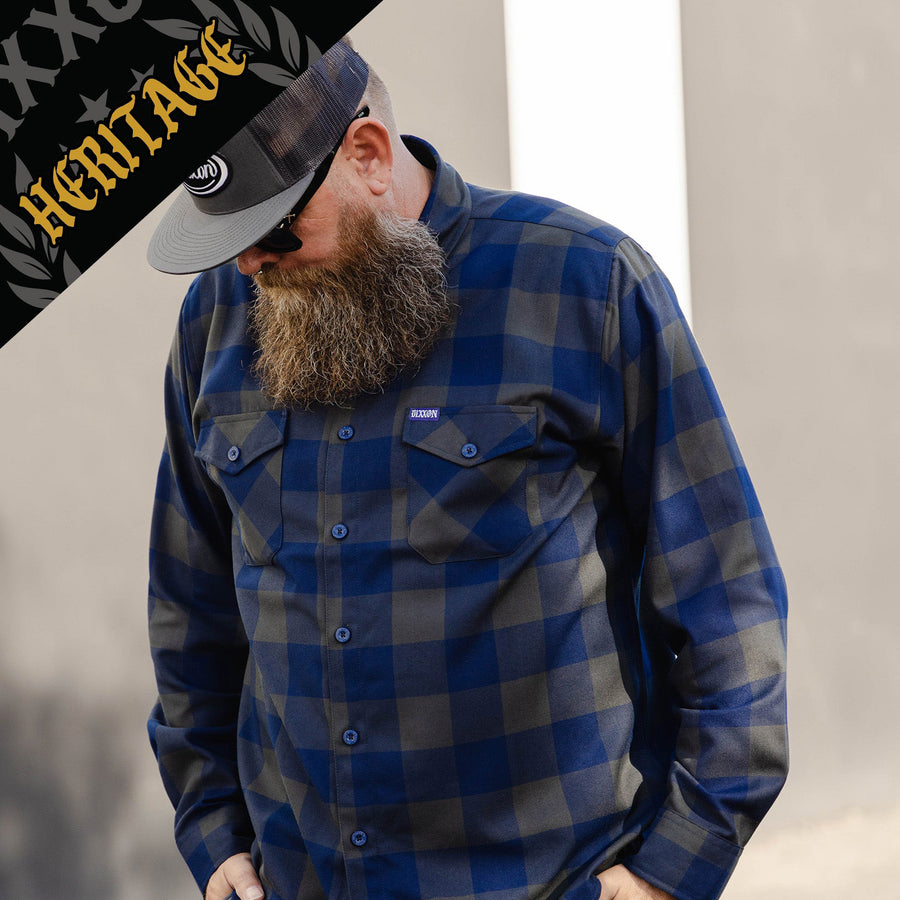 DIXXON - 0 DARK 30 HERITAGE FLANNEL - MENS