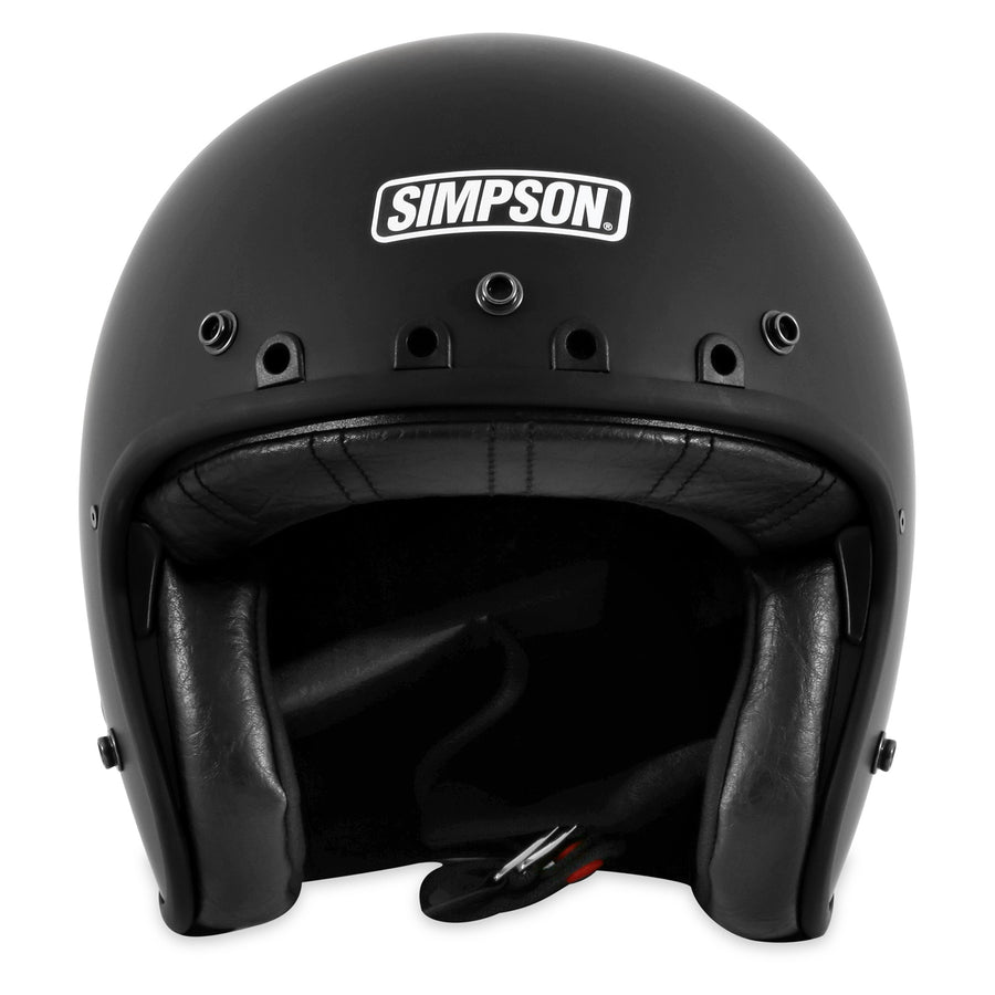 Simpson Chopper Helmet - Flat Black