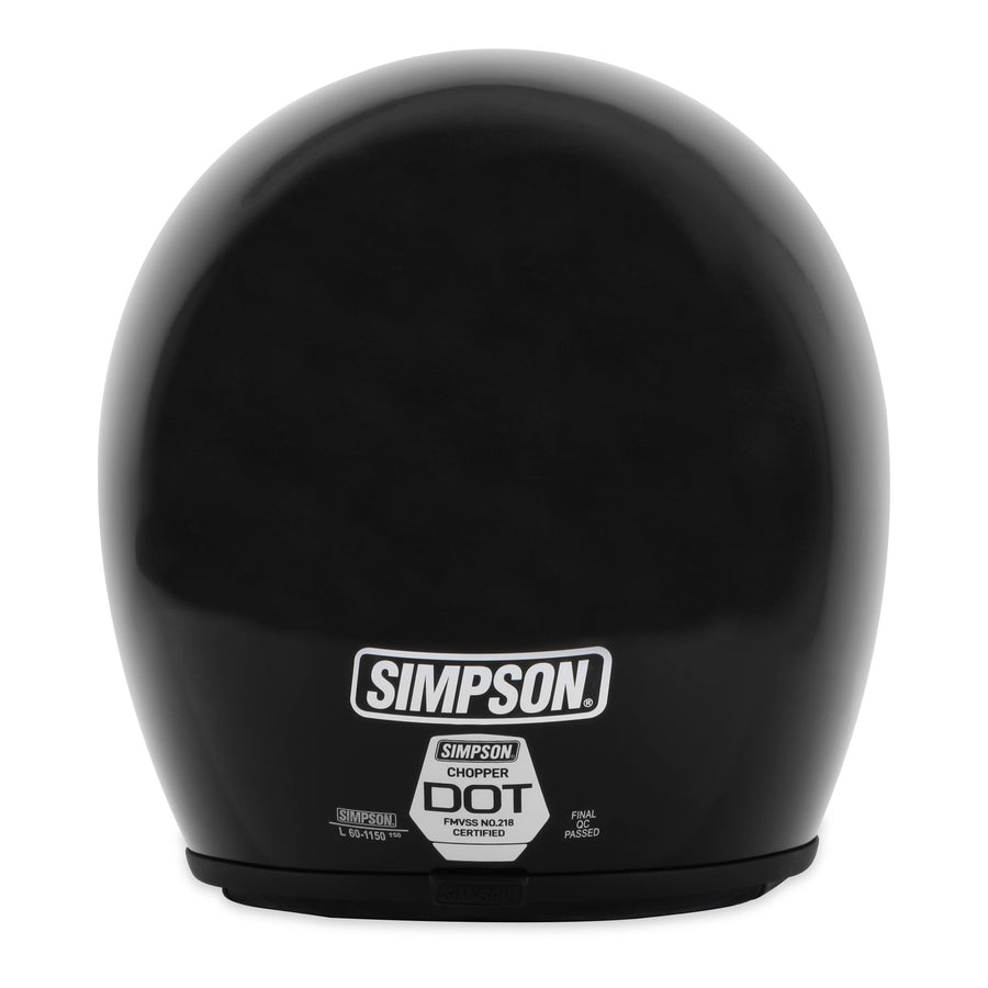 Simpson Chopper Helmet - Gloss Black