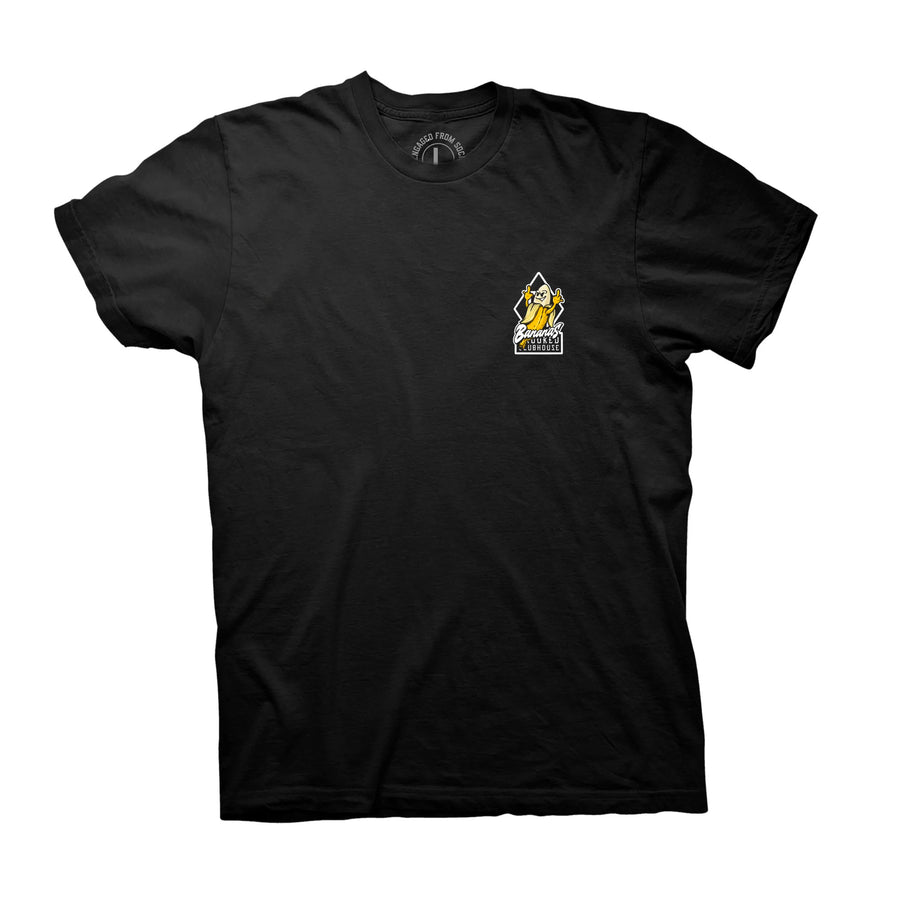 Crooked Clubhouse Bananas Tee - Black