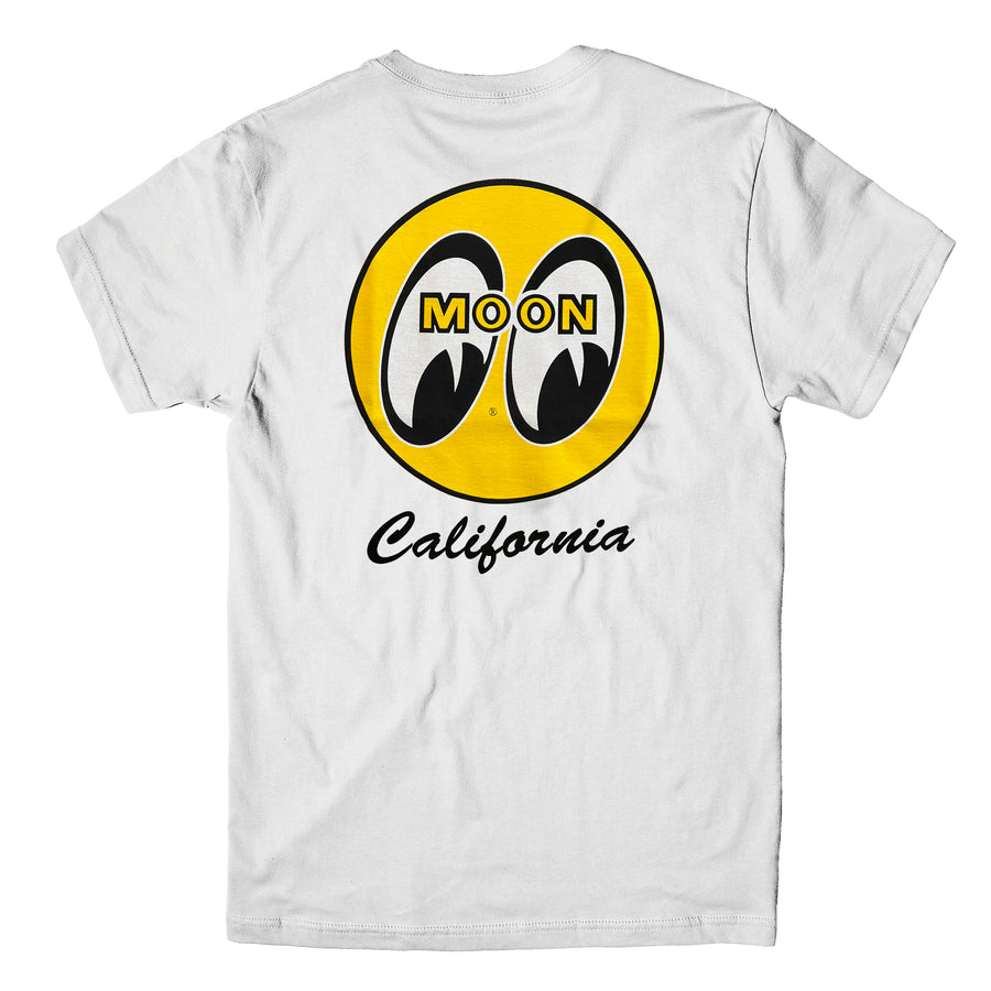 Mooneyes California Moon T-Shirt - White