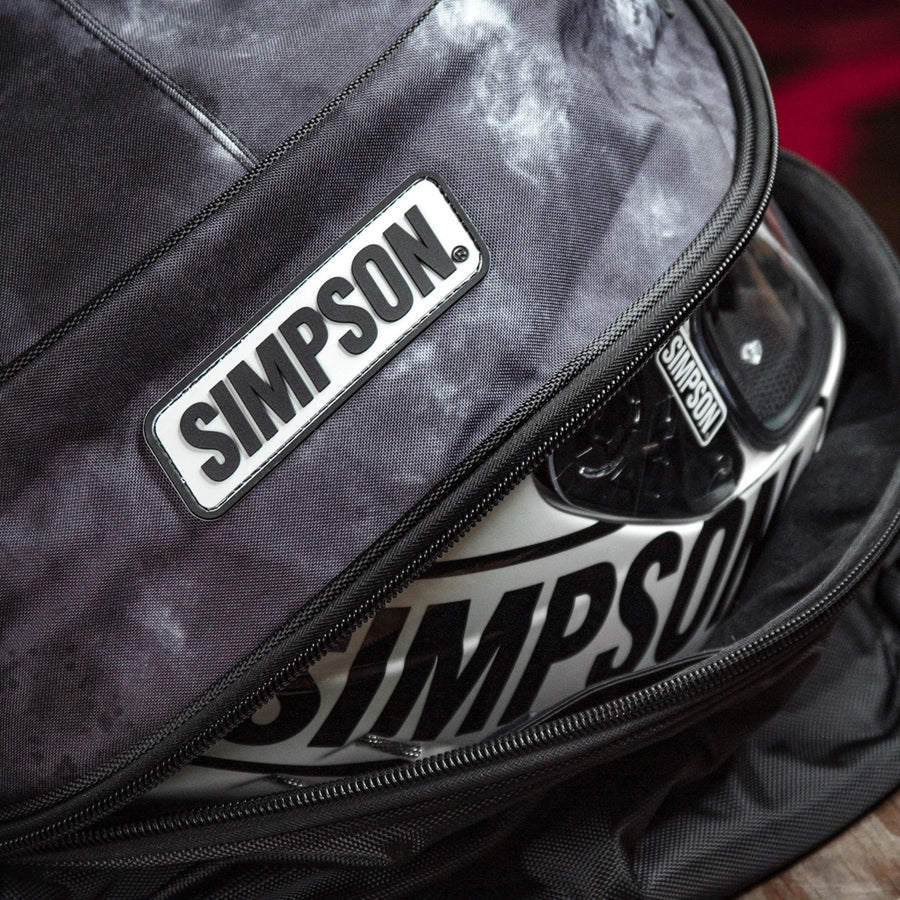 Simpson Racing Helmet and FHR Bag 23