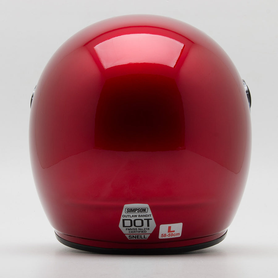 Simpson Outlaw Bandit Helmet Gen 2 - Candee Red