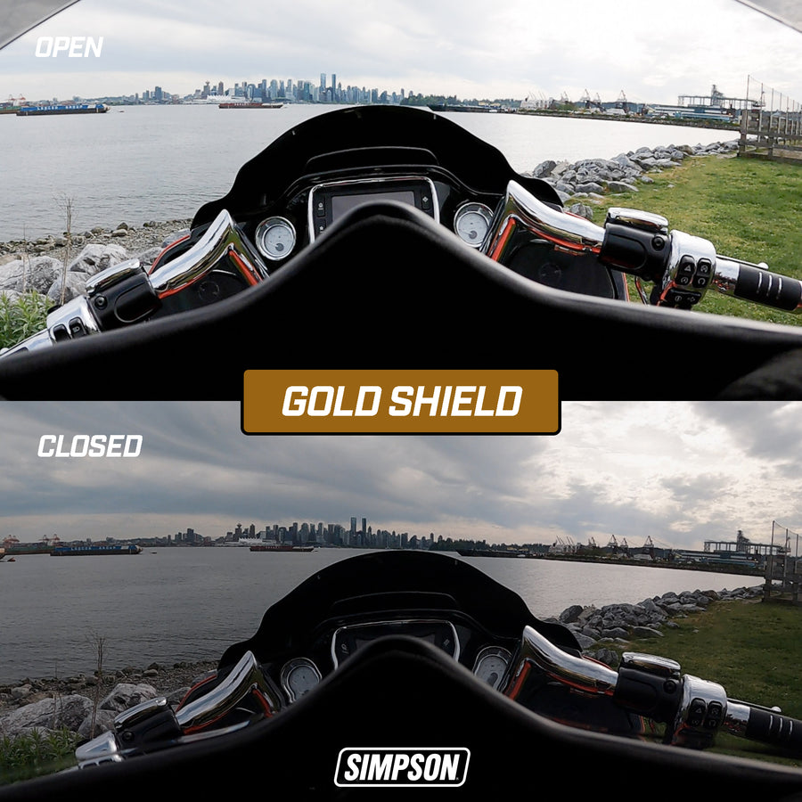 Simpson Ghost Bandit, Speed Bandit & Venom Helmet - Exterior Shield